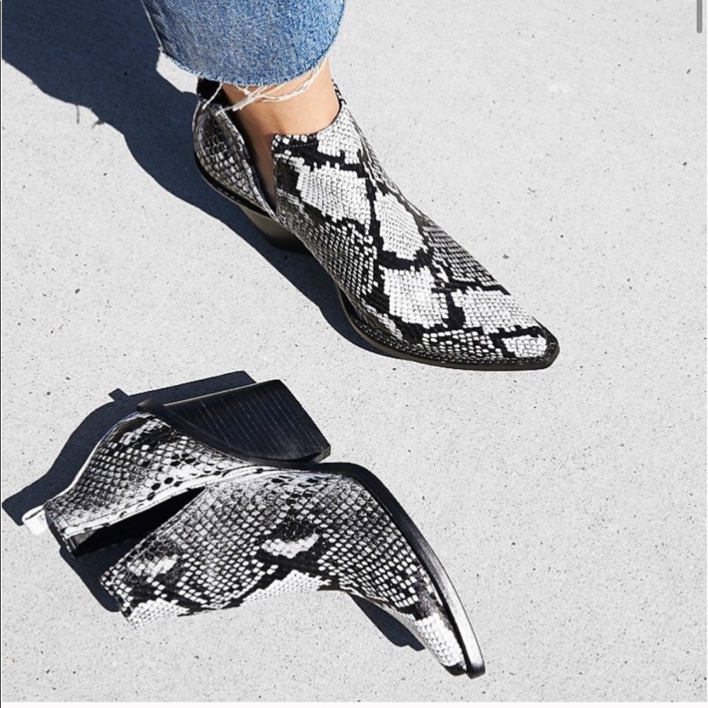 Jeffrey Campbell Matterhorn Western Ankle Boots